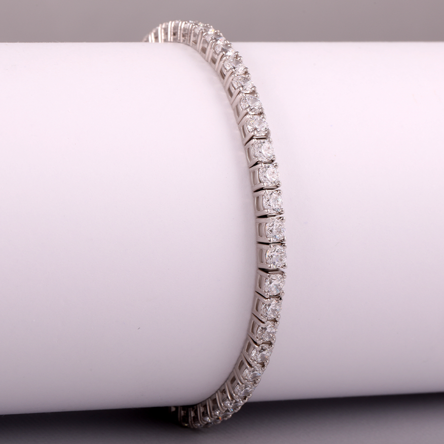 White Tennis Bracelet