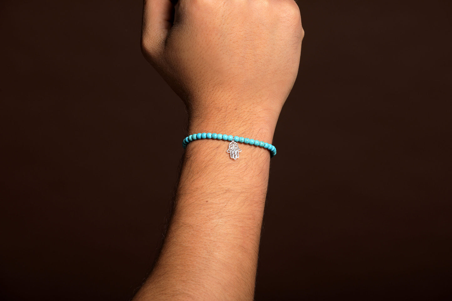 Hamsa Turquoise Bracelet
