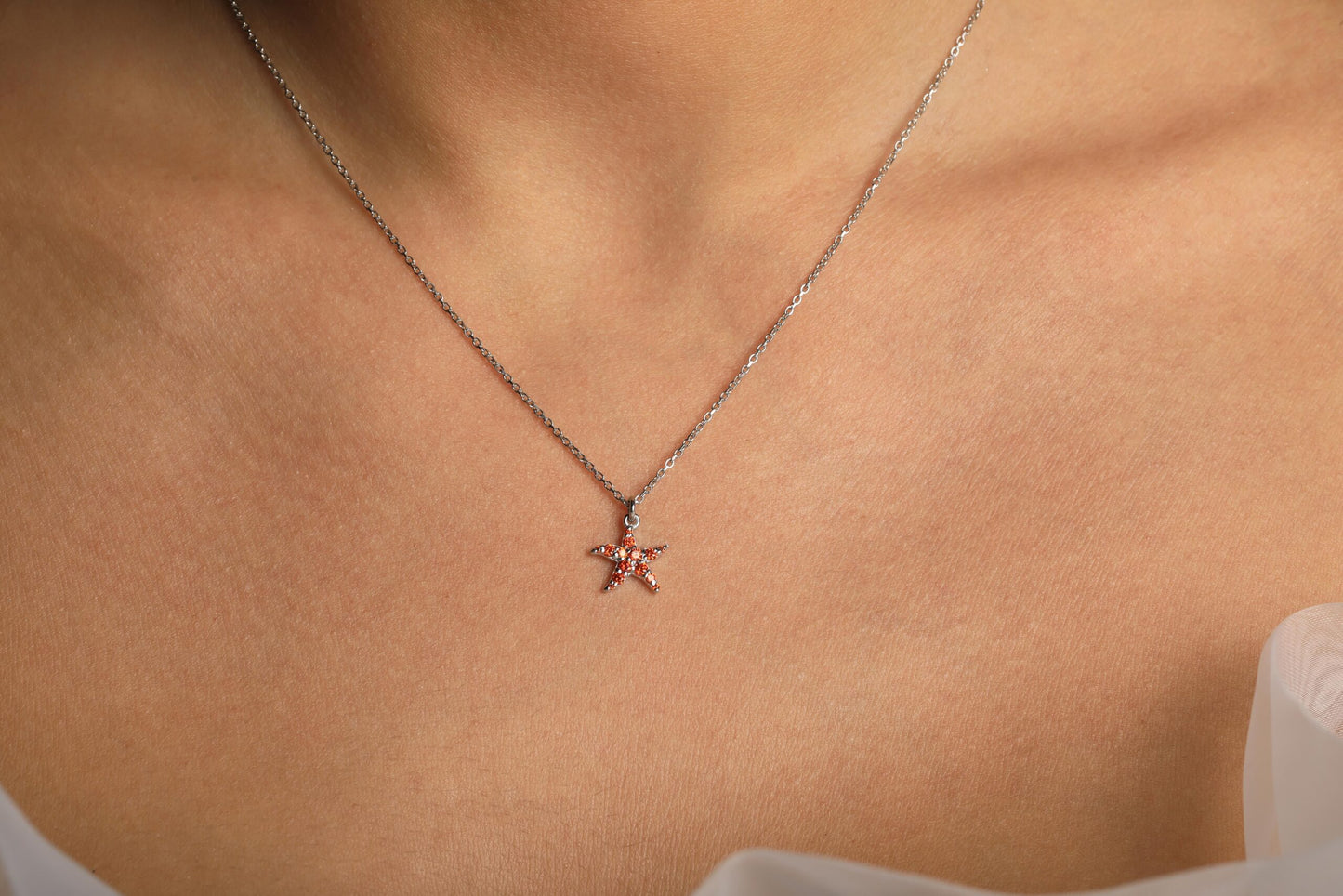 Starfish Mini Mandarin Necklace