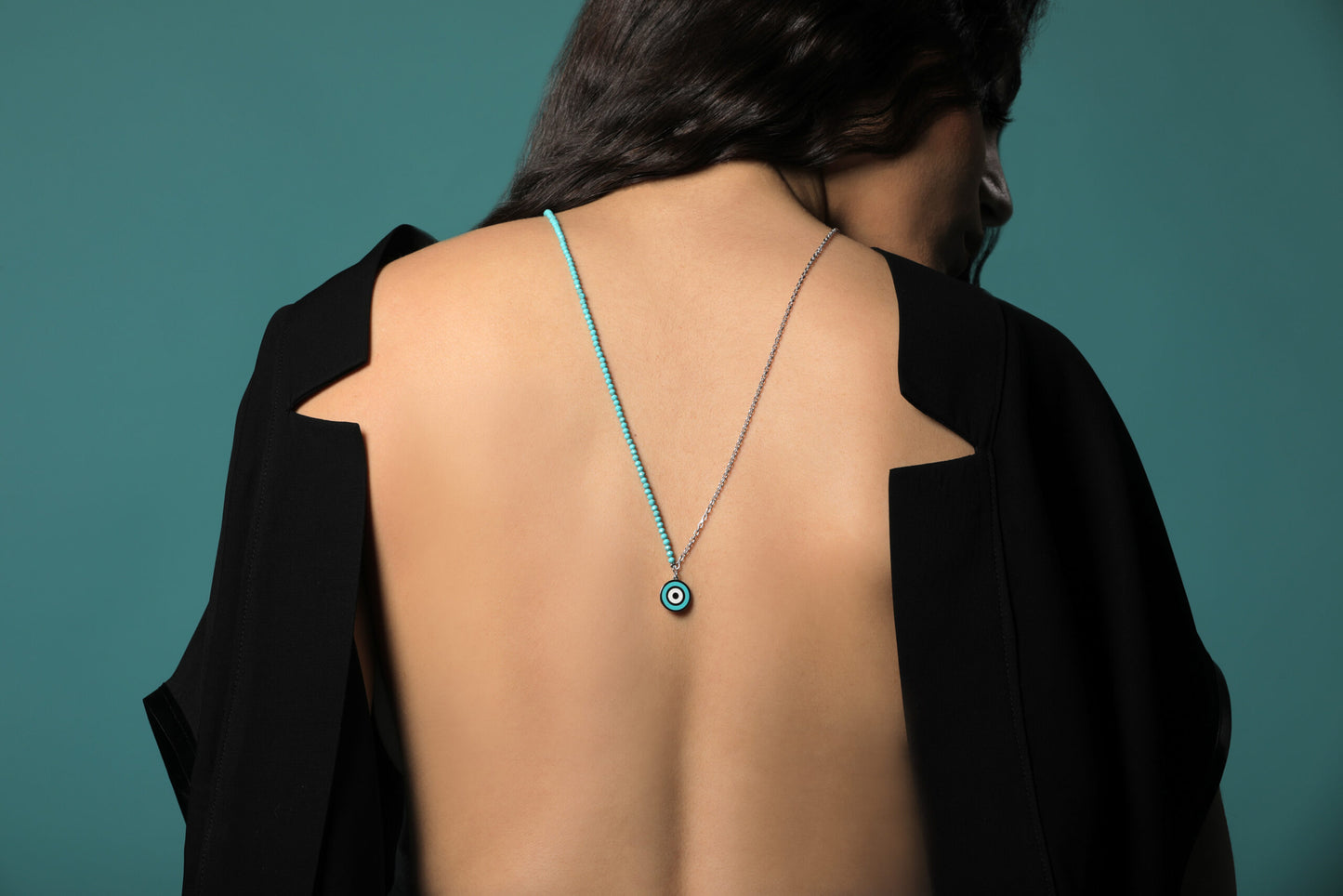 Evil Eye Turquoise Necklace