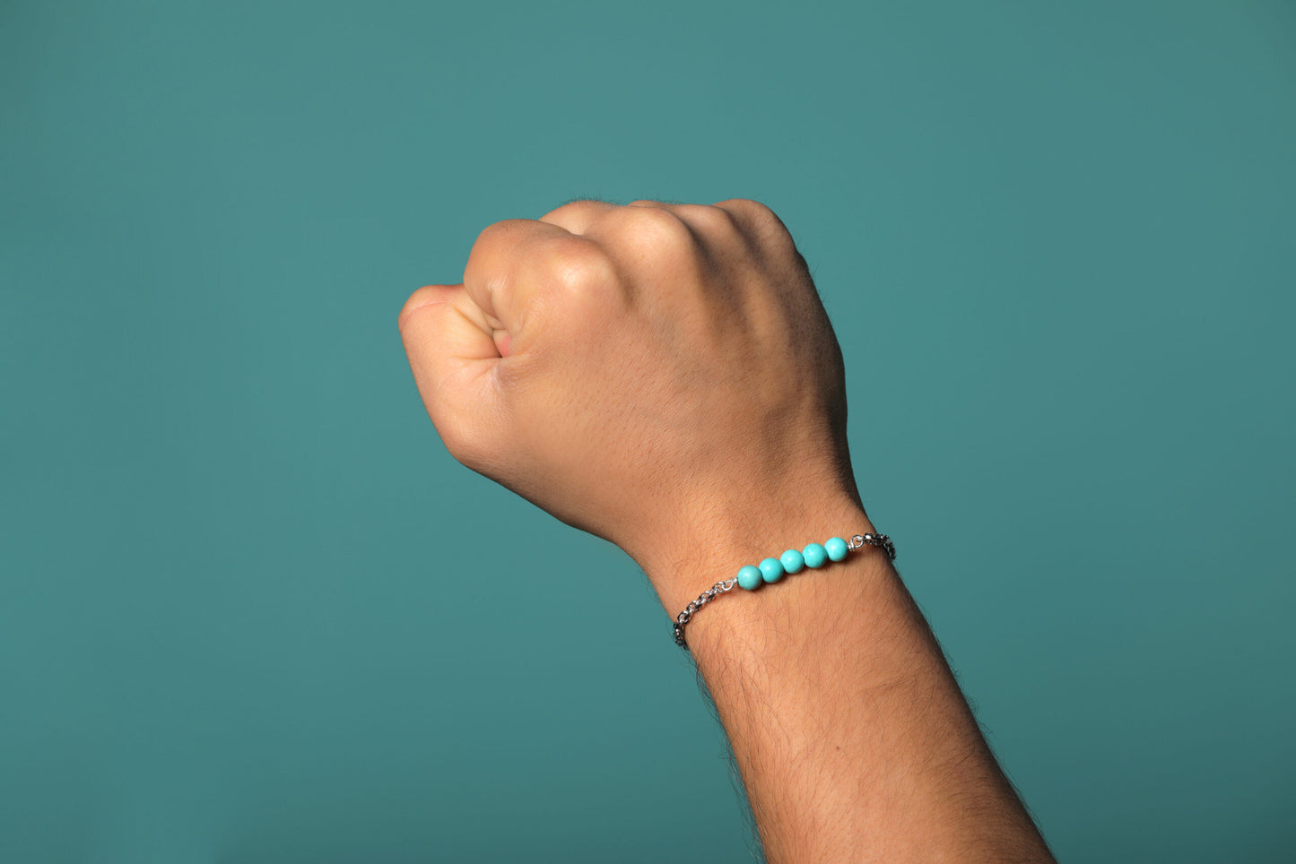 Turquoise Chain Bracelet