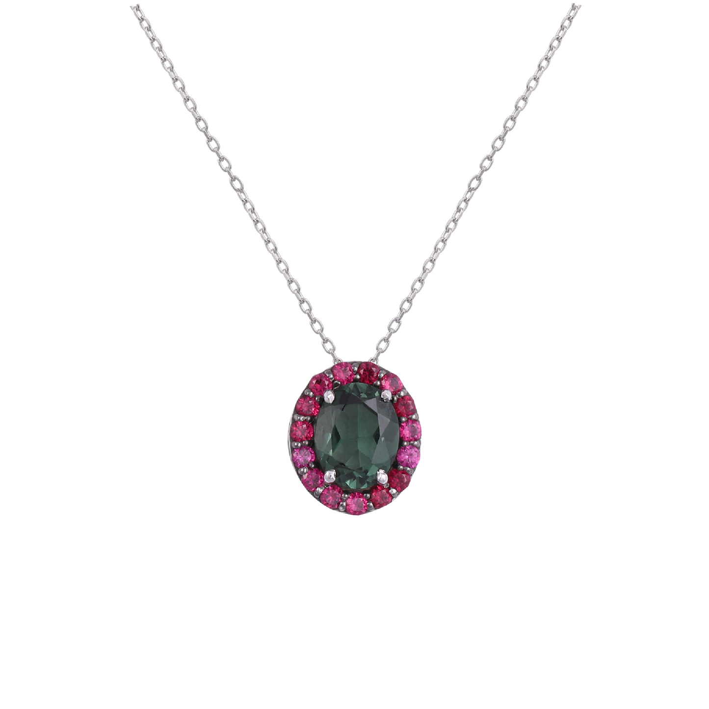 Aurora Halo Necklace