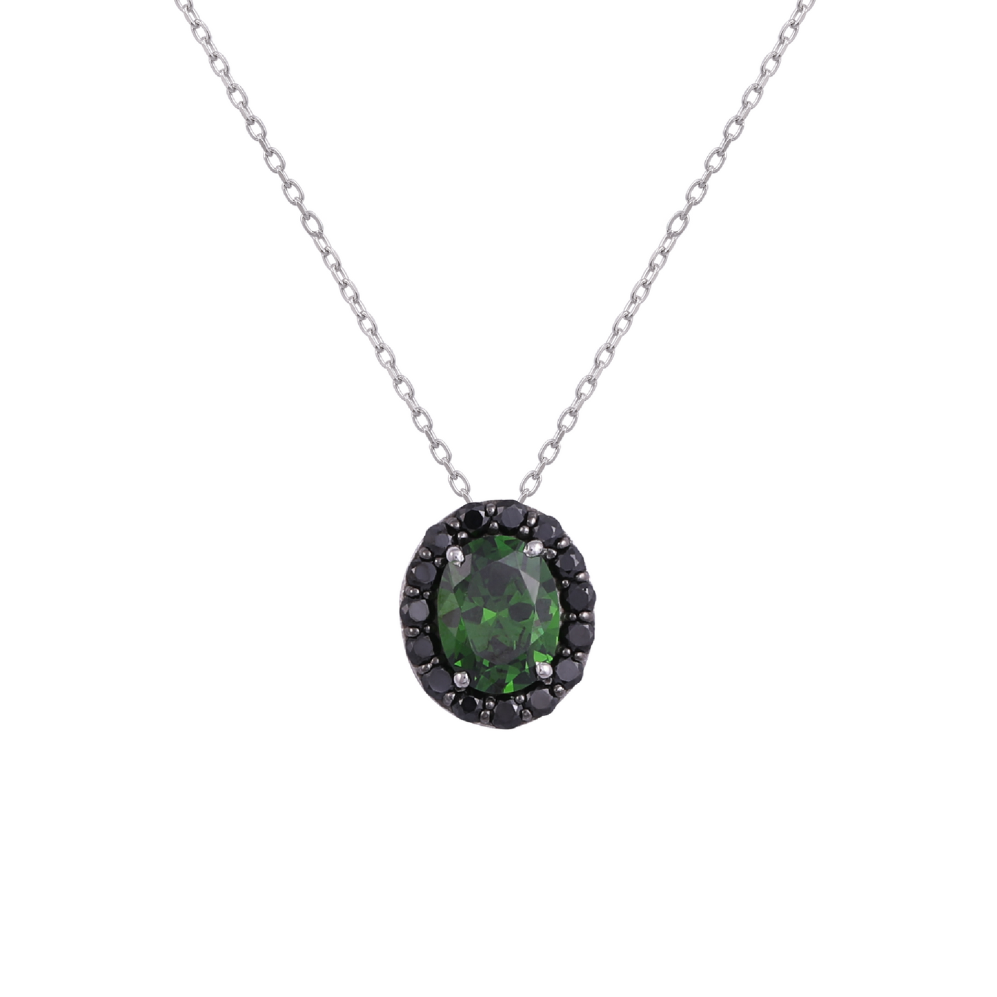 Northern Light Halo Necklace