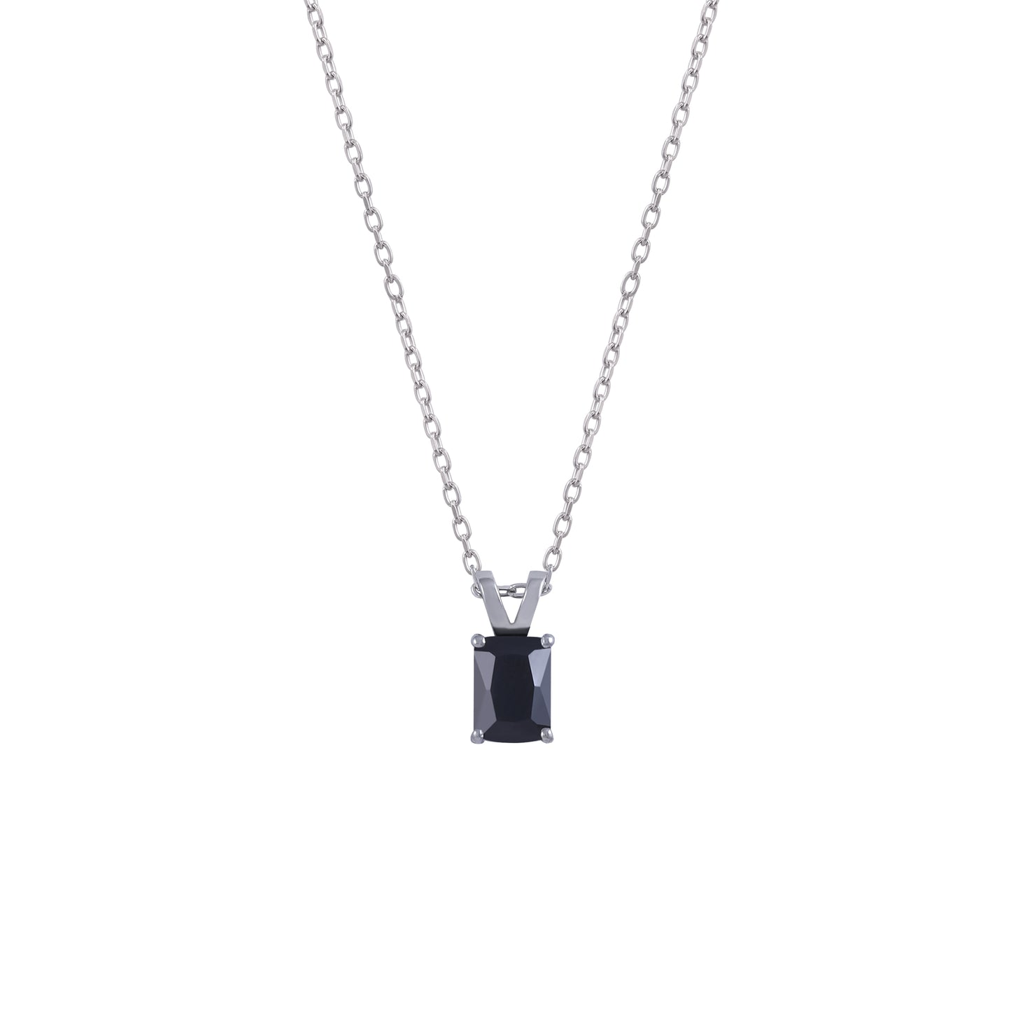 Onyx Rectangle Birthstone