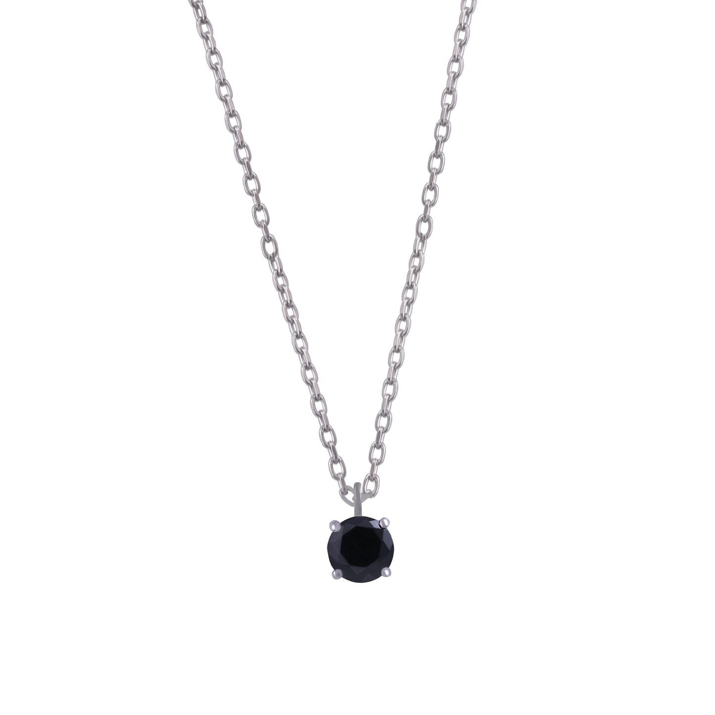 Onyx Round Birthstone