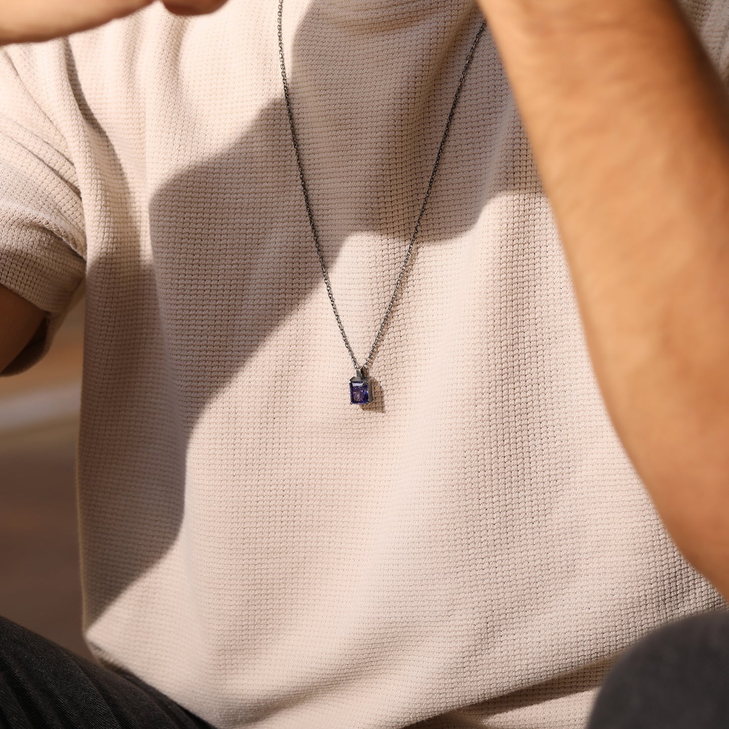 Tanzanite Shimmera Necklace
