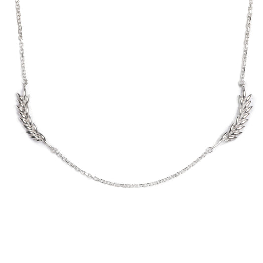 laurel two charms necklace