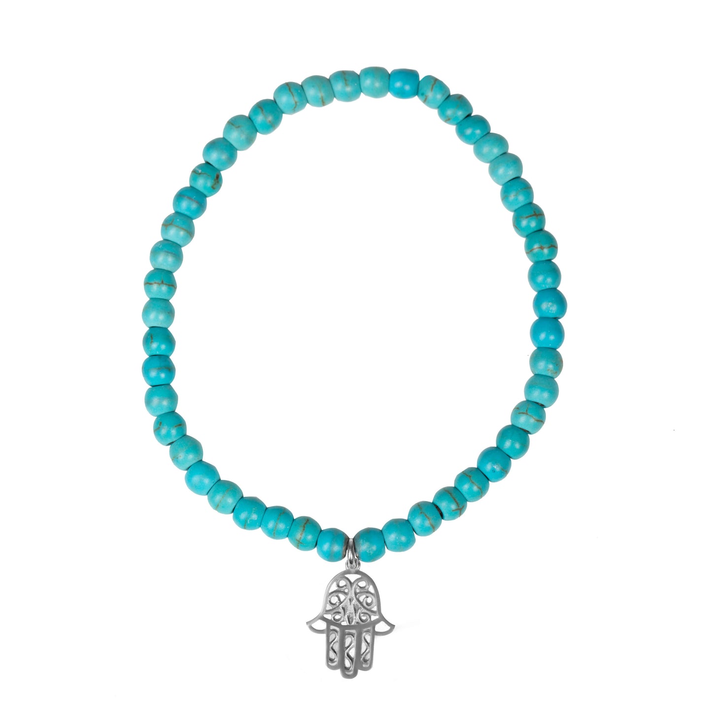 hamsa turquoise bracelet