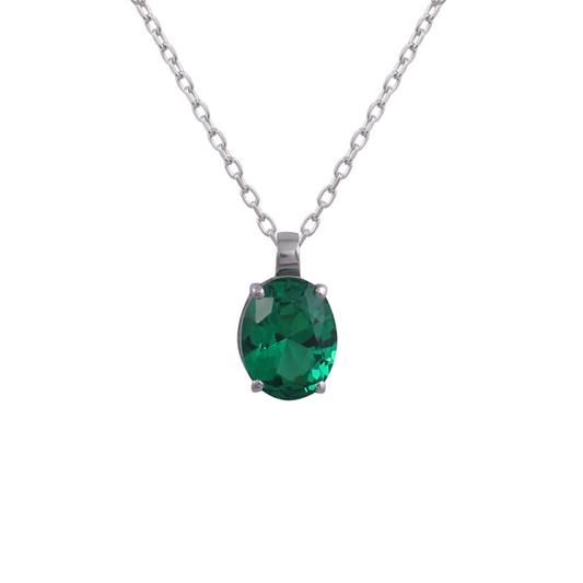 emerald aurora necklace