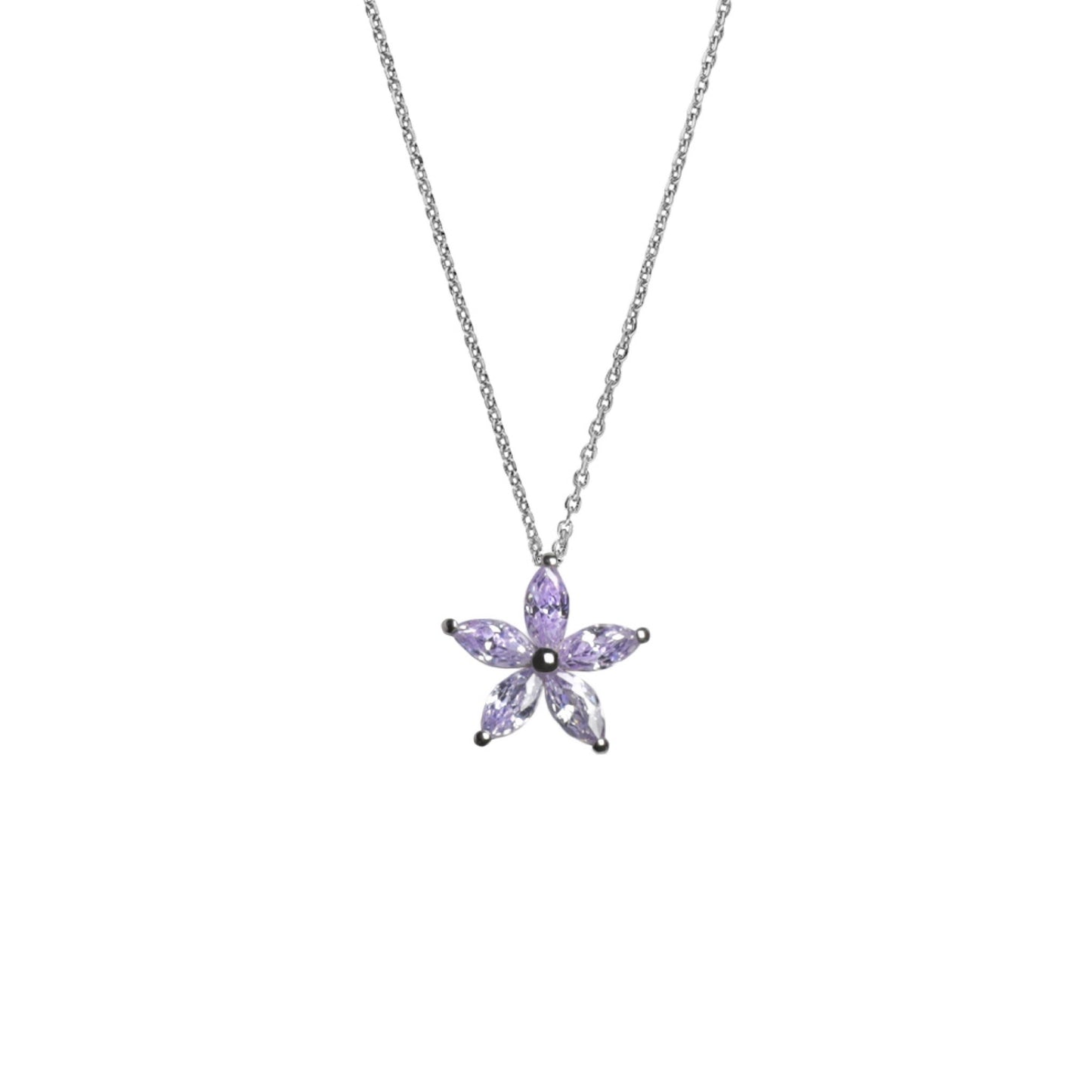 Flora Necklace Lavender