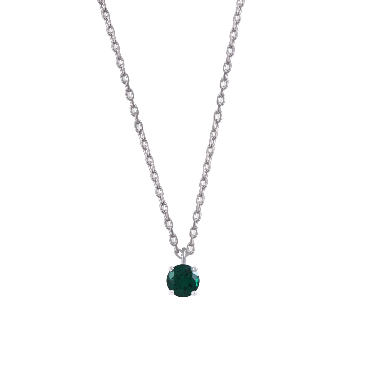 Emerald Round Birthstone