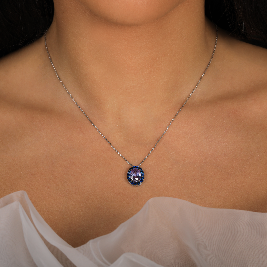 twilight sparkle halo necklace